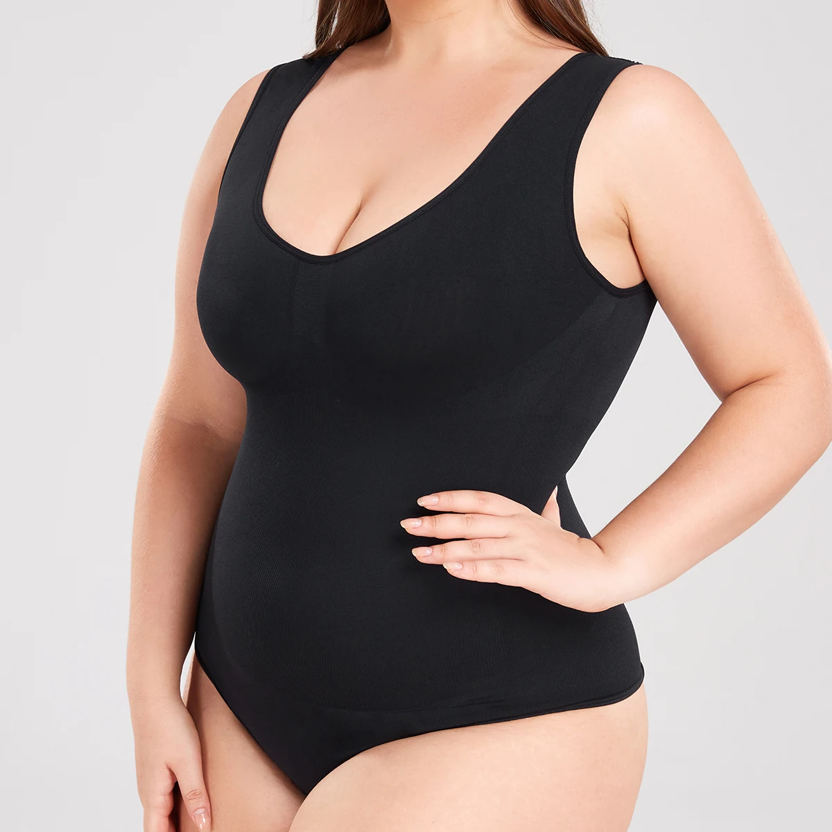 plus size seamless one piece shapewear for women: tummy control, butt lifting, and shaping bodysuit plus size seamless one piece shapewear for women: tummy control, butt lifting, and shaping bodysuit